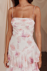 Esmeralda Romantic Tiered Floral Maxi Dress, Preorder