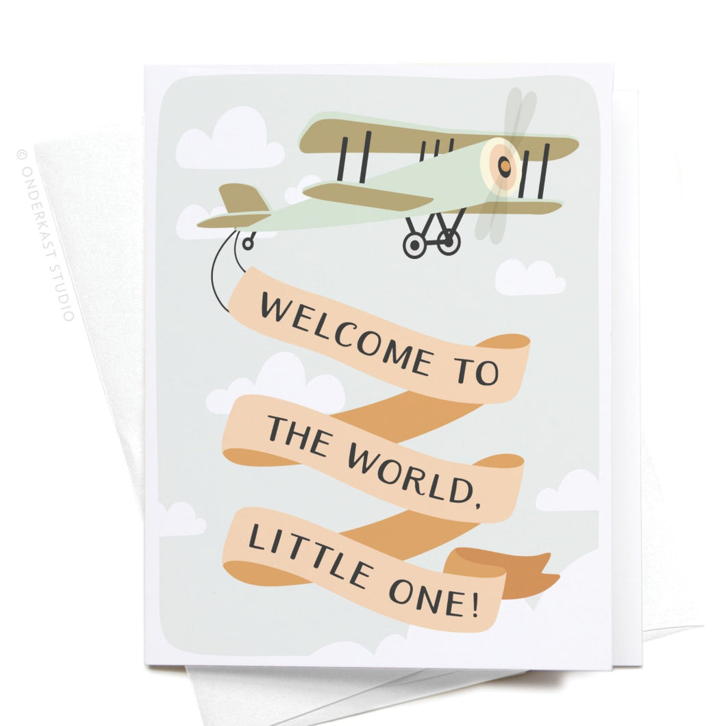Welcome To the World, Little One! Greeting Card