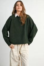 Load image into Gallery viewer, Fallon Open Back Bowtie Sweater - Emerald