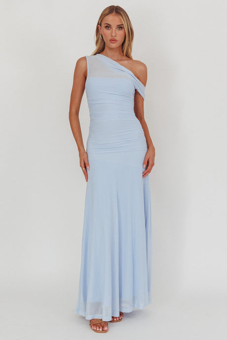 Vienna Off The Shoulder Draped Maxi Dress