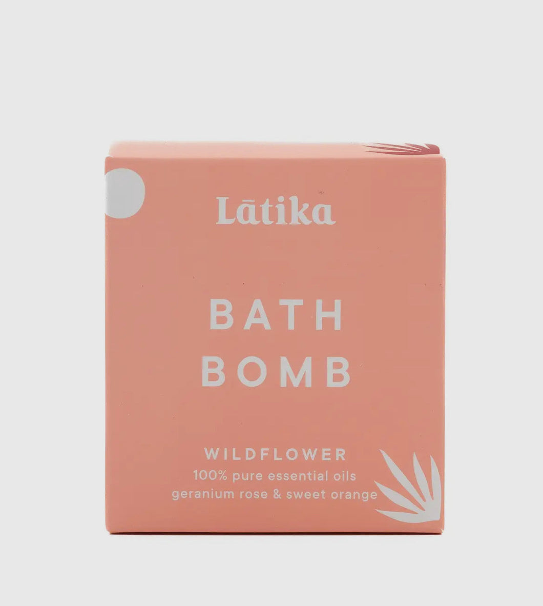 Wildflower Essential Oil Bath Bomb