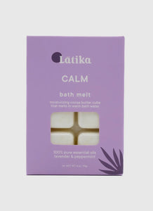 Bath Melts: Calm Lavender & Peppermint