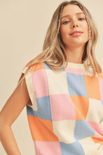 Load image into Gallery viewer, Miranda Checkered Sweater Vest