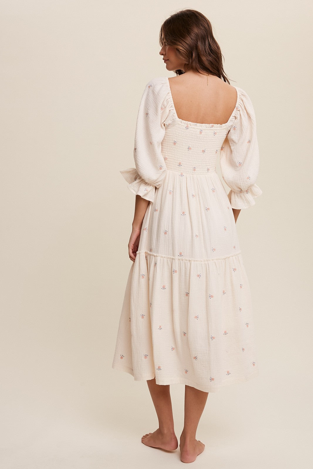 Karina Smock Waist Floral Dress Karina Smock Waist Floral Dress