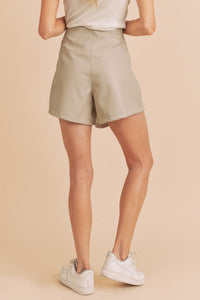 Chloe Leather Skort