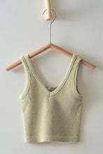 Load image into Gallery viewer, Mia Seamless Ribbed Crop Tank