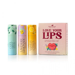 Love Your Lips All Natural Lip Balm Trio Set