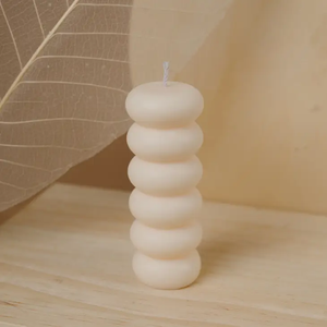 Ripple Pillar Shape Candle