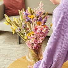 Load image into Gallery viewer, Dried Flowers Field Bouquet - Blossom Lilac