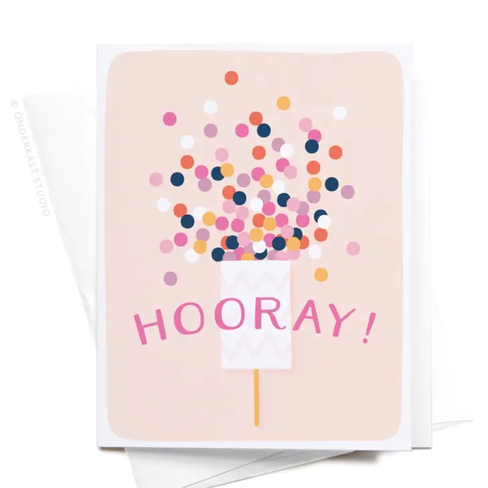 Hooray Greeting Card