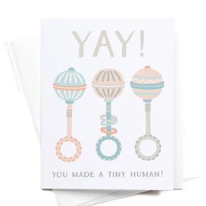 Yay! Baby Greeting Card