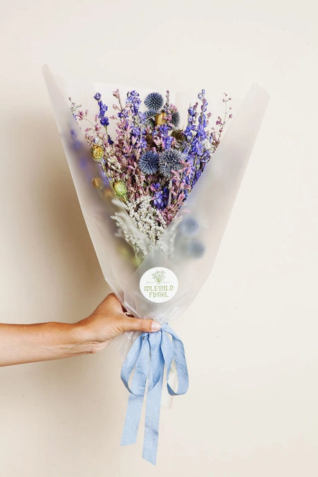 Field Bouquet Dried Flowers - Lilac