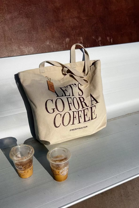 Coffee Market Tote Bag