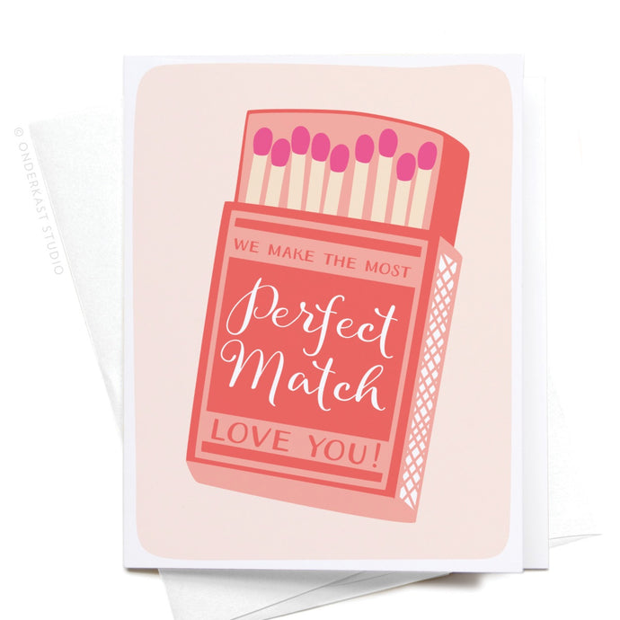 Perfect Match Greeting Card