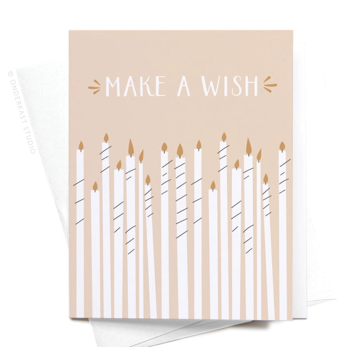 Make a Wish Birthday Greeting Card