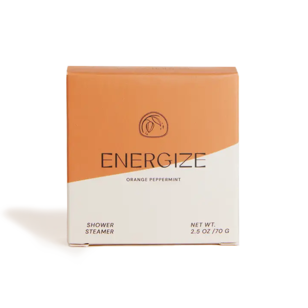 Energize Shower Steamer: Orange Peppermint