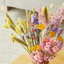 Load image into Gallery viewer, Dried Flowers Field Bouquet - Blossom Lilac