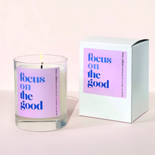 Load image into Gallery viewer, Focus On The Good Soy Candle