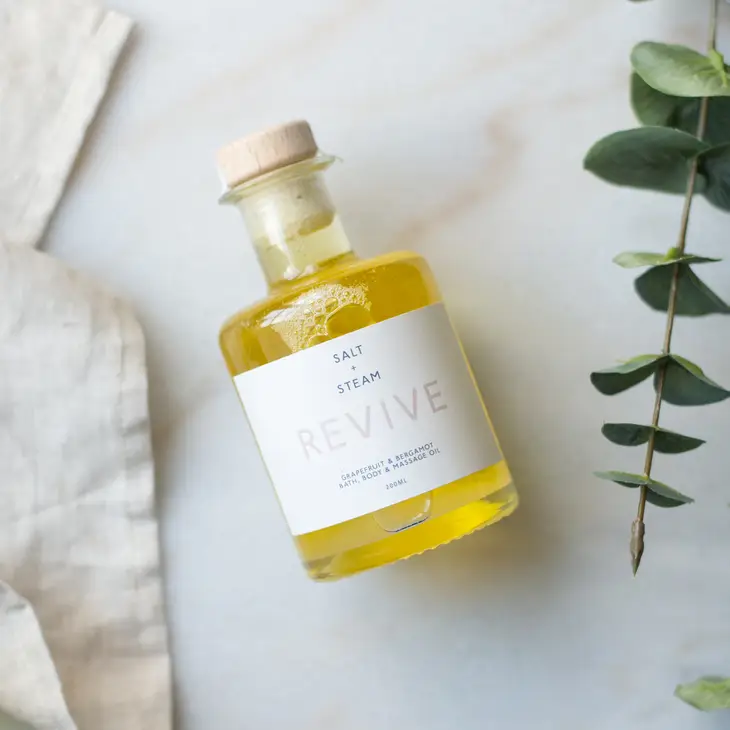Revive - Grapefruit & Bergamot Bath & Body Oil 200ml