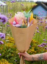 Load image into Gallery viewer, Pastel Field Flowers Dried Arrangement