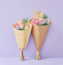 Load image into Gallery viewer, dried flower arrangement for mothers day birthday valentines day gifts for her preserved florals pastel rainbow neutral
