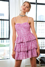 Load image into Gallery viewer, Sydnie Tiered Sequin Mini Dress