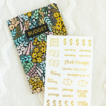 Load image into Gallery viewer, Ditsy Floral Budget Planner