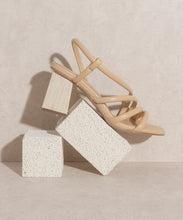 Load image into Gallery viewer, Strappy Wooden Heel Sandal