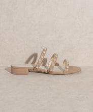 Load image into Gallery viewer, Pearl Flat Sandals