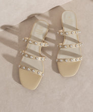 Load image into Gallery viewer, Pearl Flat Sandals