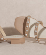 Load image into Gallery viewer, Pearl Flat Sandals