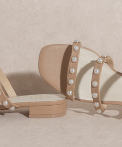 Pearl Flat Sandals