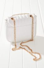 Load image into Gallery viewer, Vegan Leather Quilted Flap Bag