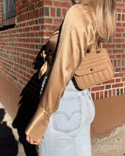 Load image into Gallery viewer, Vegan Leather Quilted Flap Bag
