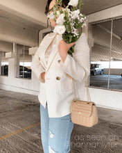 Load image into Gallery viewer, Vegan Leather Quilted Flap Bag