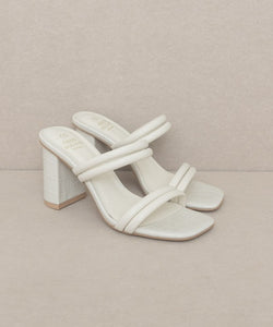Strappy Alligator Heel