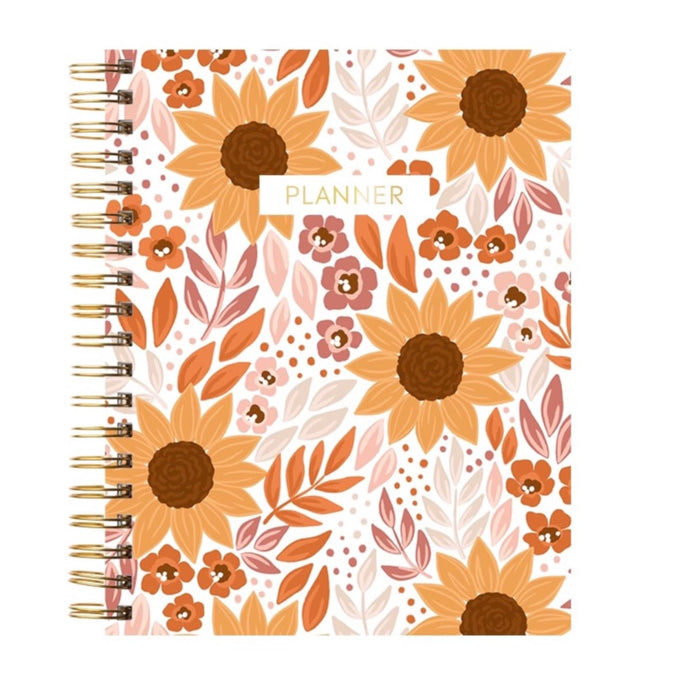 Sunflower Field Undated Planner