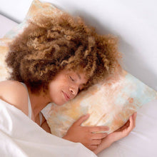 Load image into Gallery viewer, Pastel Sunset Satin Pillow Cover