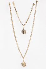 Load image into Gallery viewer, Coin pendant chain bracelet and necklace set