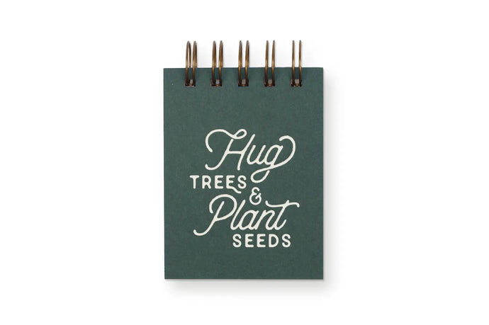 Hug Trees & Plant Seeds Mini Notepad