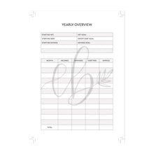Load image into Gallery viewer, Ditsy Floral Budget Planner