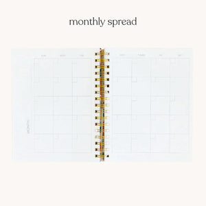 Terracotta Floral Undated Planner