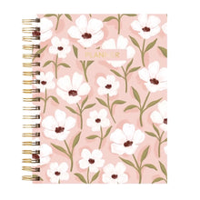 Load image into Gallery viewer, White Anemone Undated Planner