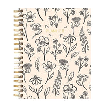 Load image into Gallery viewer, Pressed Floral Undated Planner