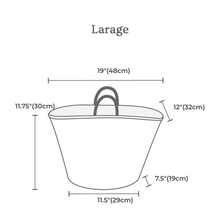 Load image into Gallery viewer, Moroccan Artisan Straw Market Tote bag