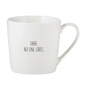 No One Cares Ceramic Mug